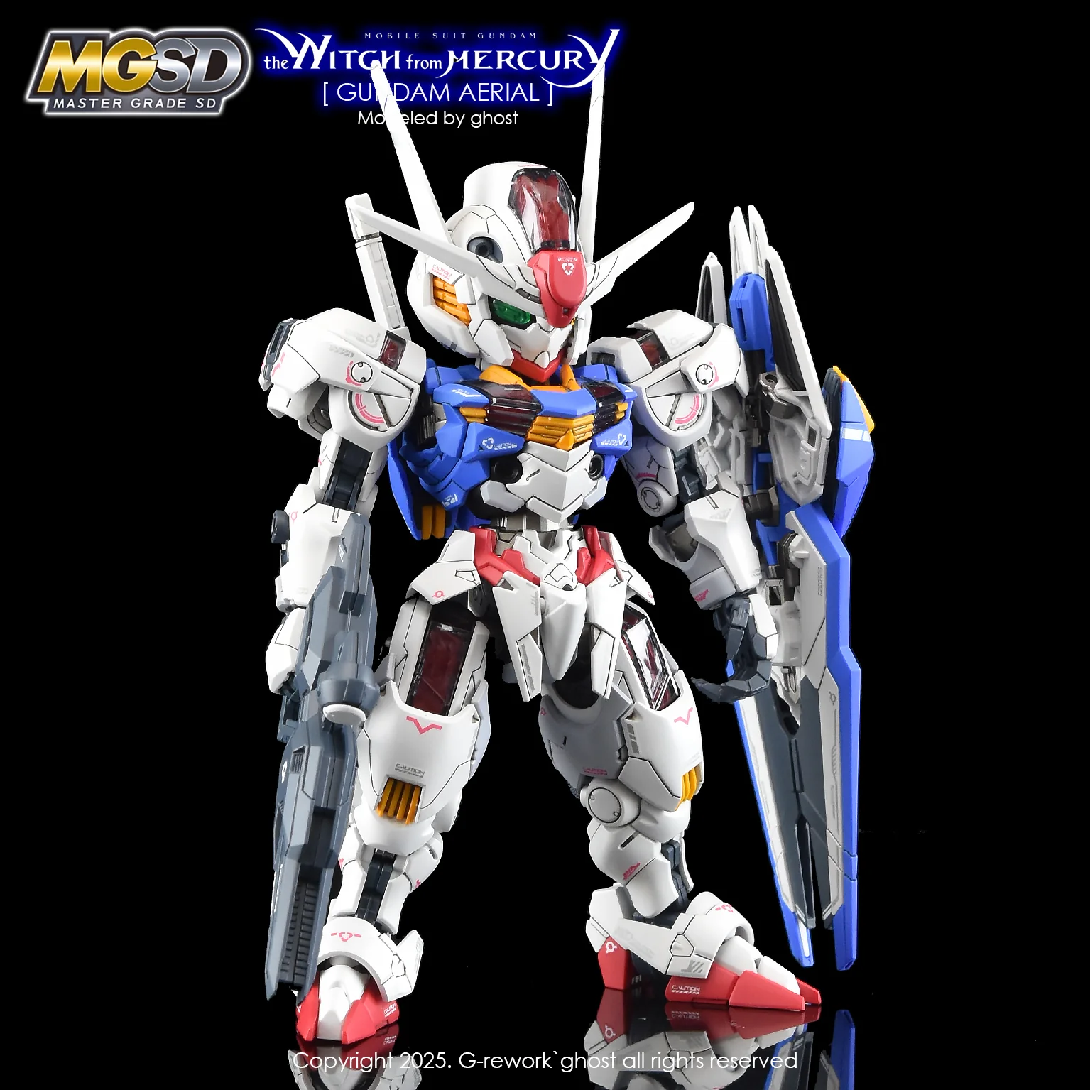 G-rework Decal MGSD #04 Gundam Aerial - Image 3