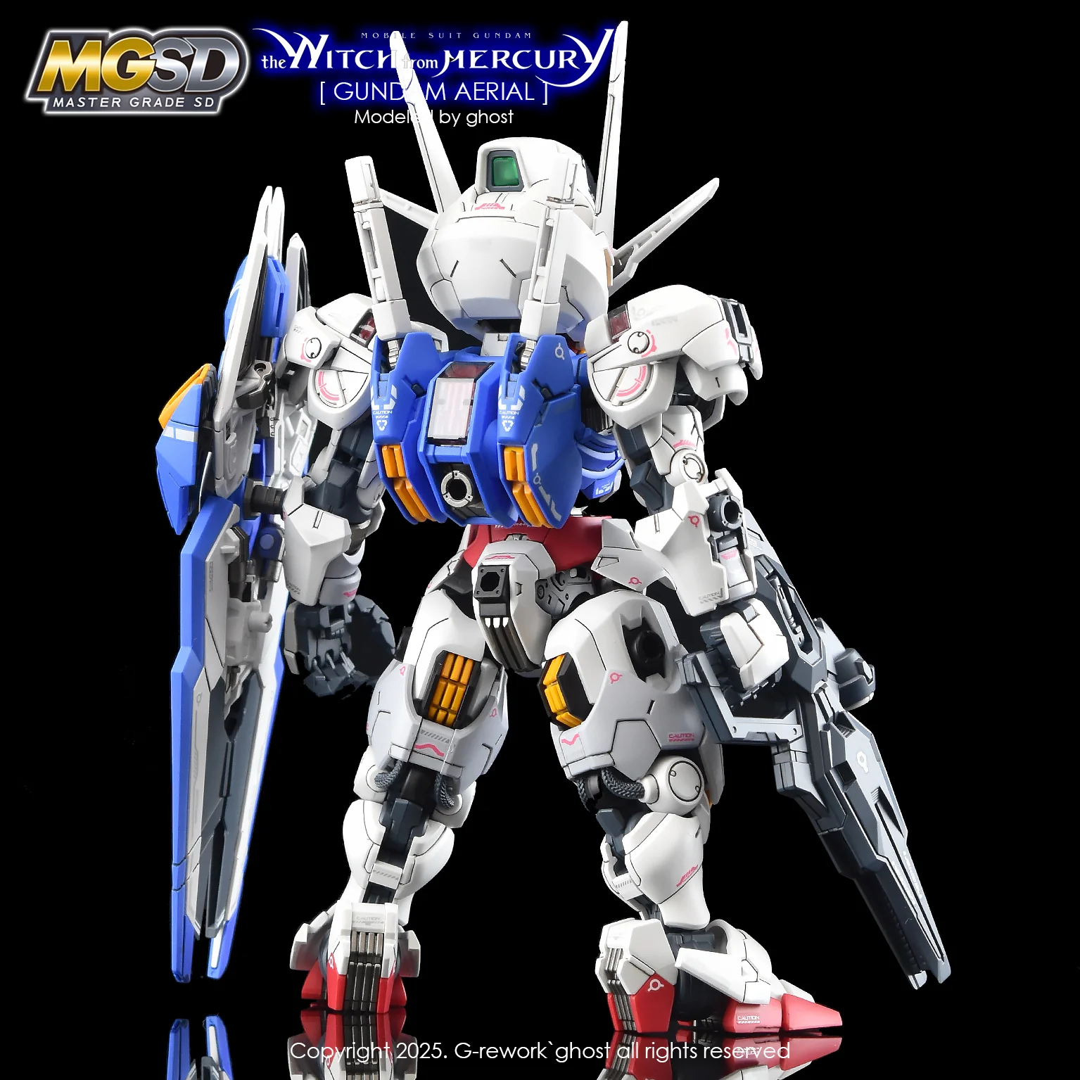 G-rework Decal MGSD #04 Gundam Aerial - Image 6