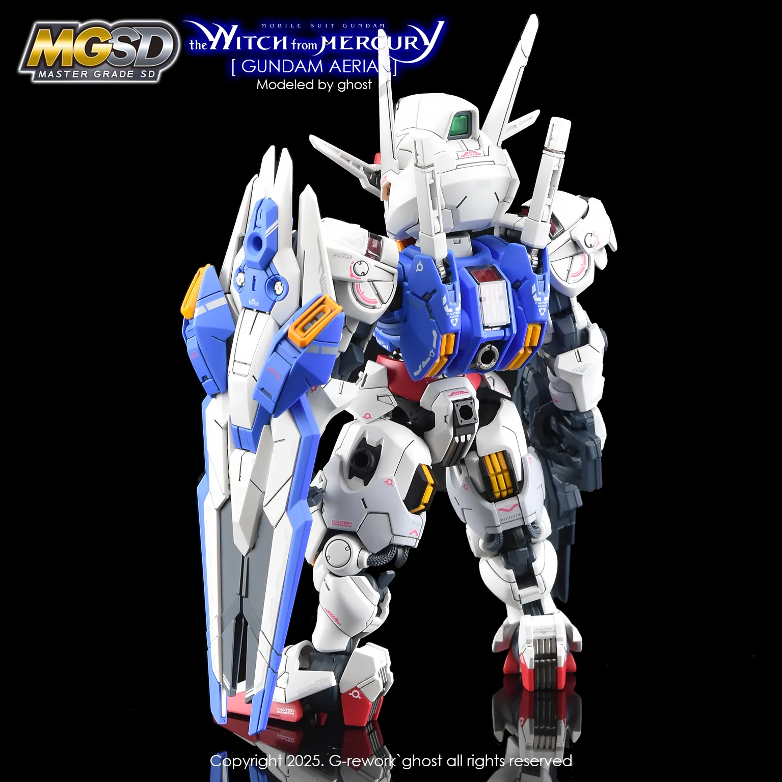 G-rework Decal MGSD #04 Gundam Aerial - Image 7