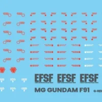 G-rework Decal MG #203 Gundam F91 Ver.2.0 - Image 11