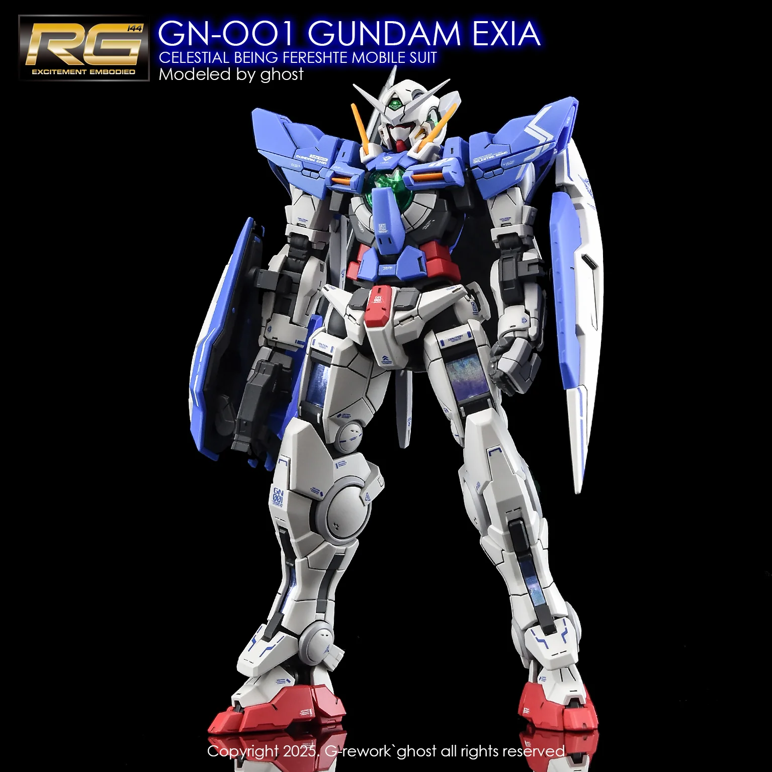 G-rework Decal RG #15 Gundam Exia - Image 2