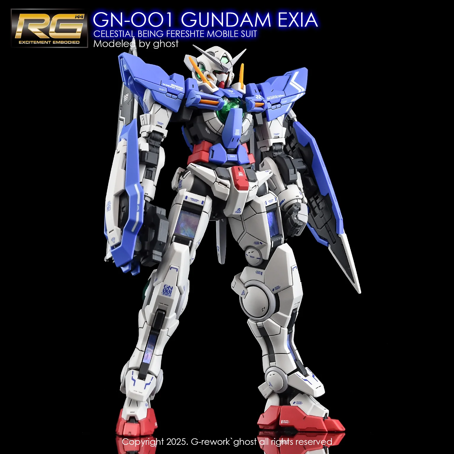 G-rework Decal RG #15 Gundam Exia - Image 3