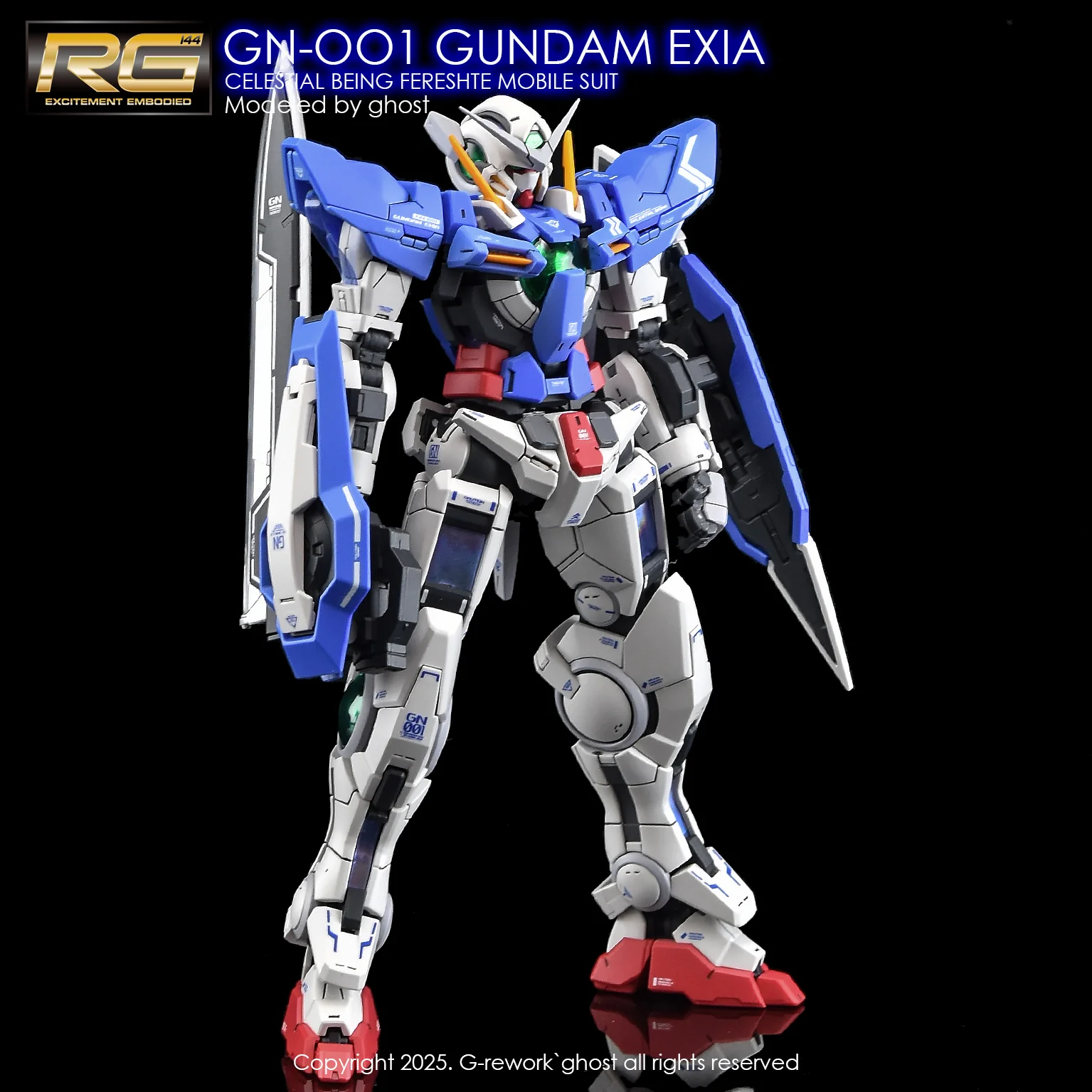 G-rework Decal RG #15 Gundam Exia - Image 4