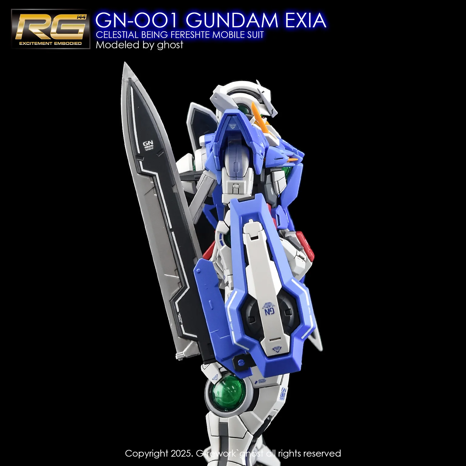G-rework Decal RG #15 Gundam Exia - Image 5