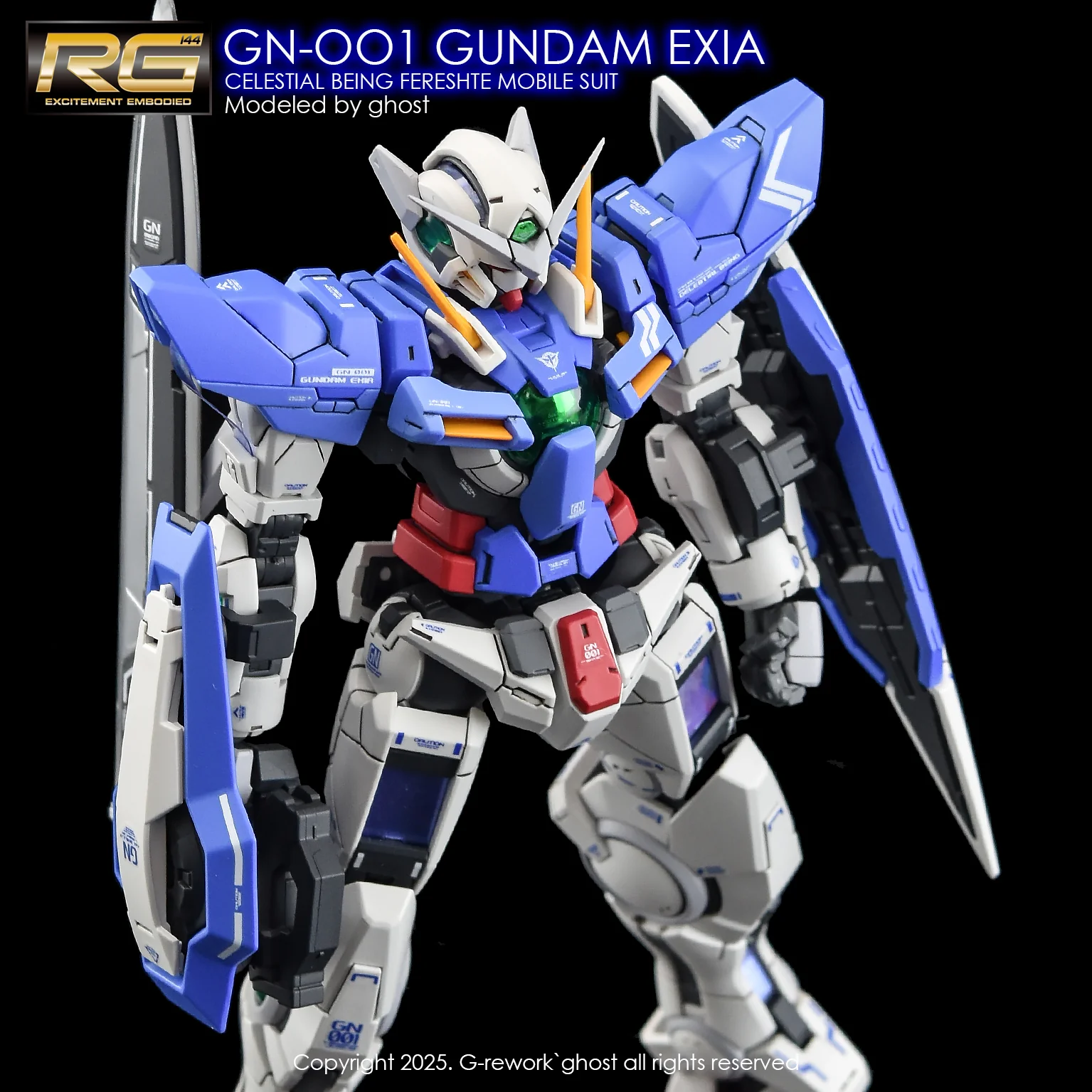 G-rework Decal RG #15 Gundam Exia - Image 8