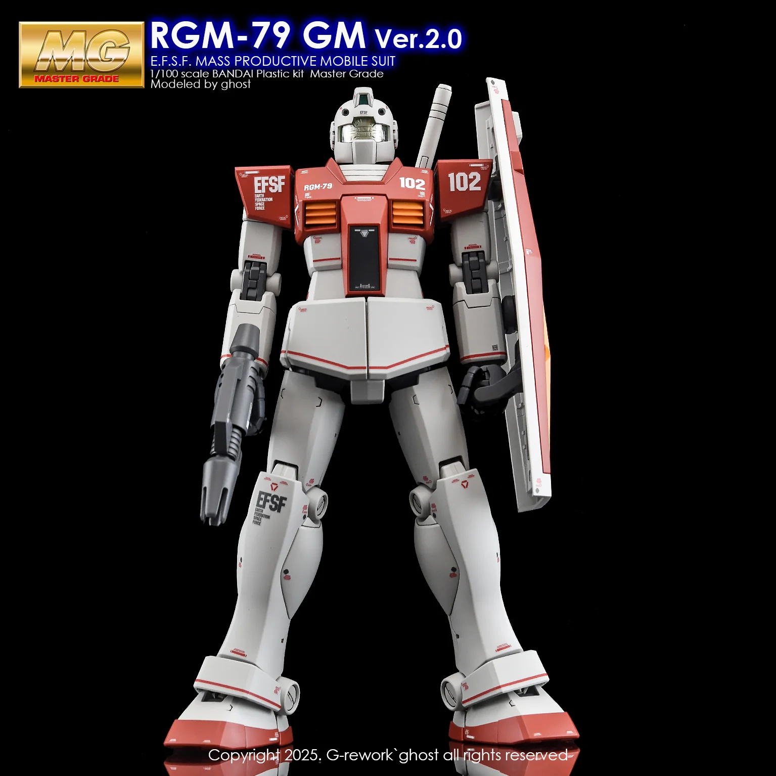G-rework Decal MG #118 GM Ver 2.0 - Image 1