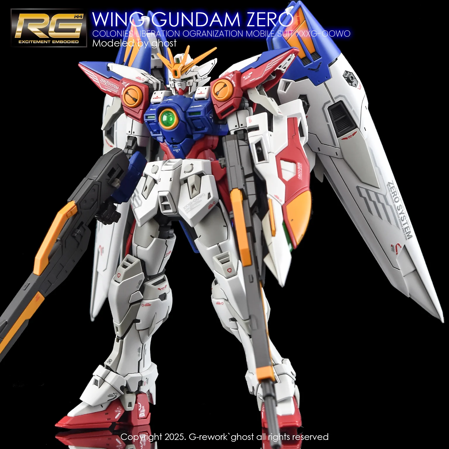 G-rework Decal RG #43 Wing Gundam Zero - Image 2