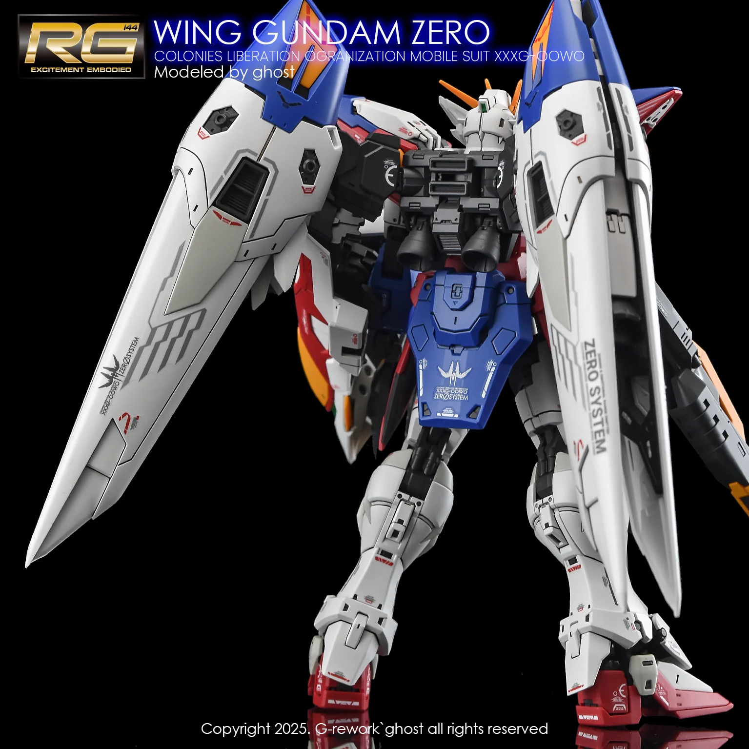 G-rework Decal RG #43 Wing Gundam Zero - Image 4
