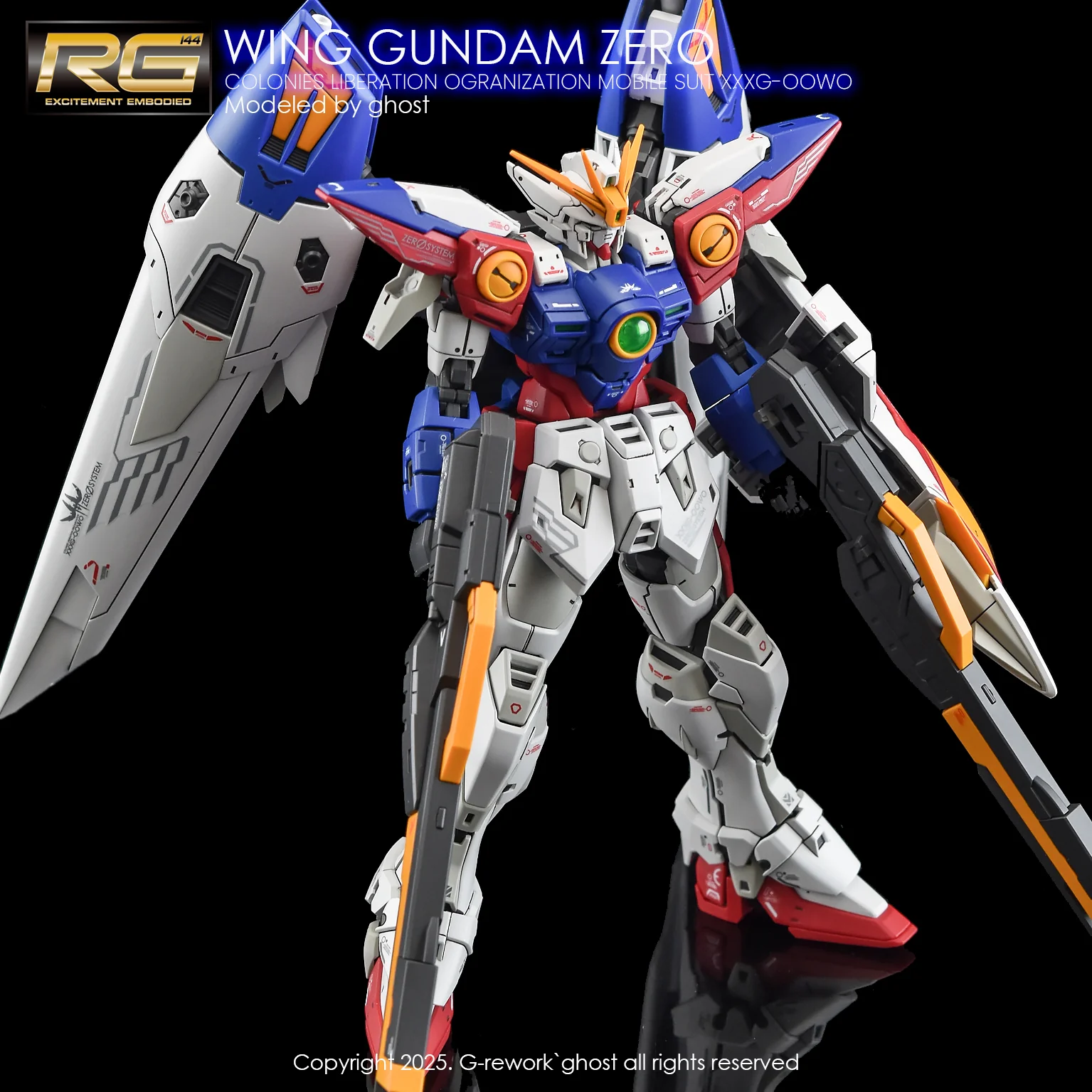 G-rework Decal RG #43 Wing Gundam Zero - Image 6