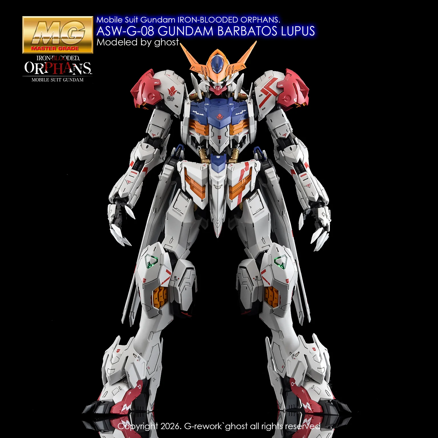 G-rework Decal MG #225 Barbatos Lupus - Image 1