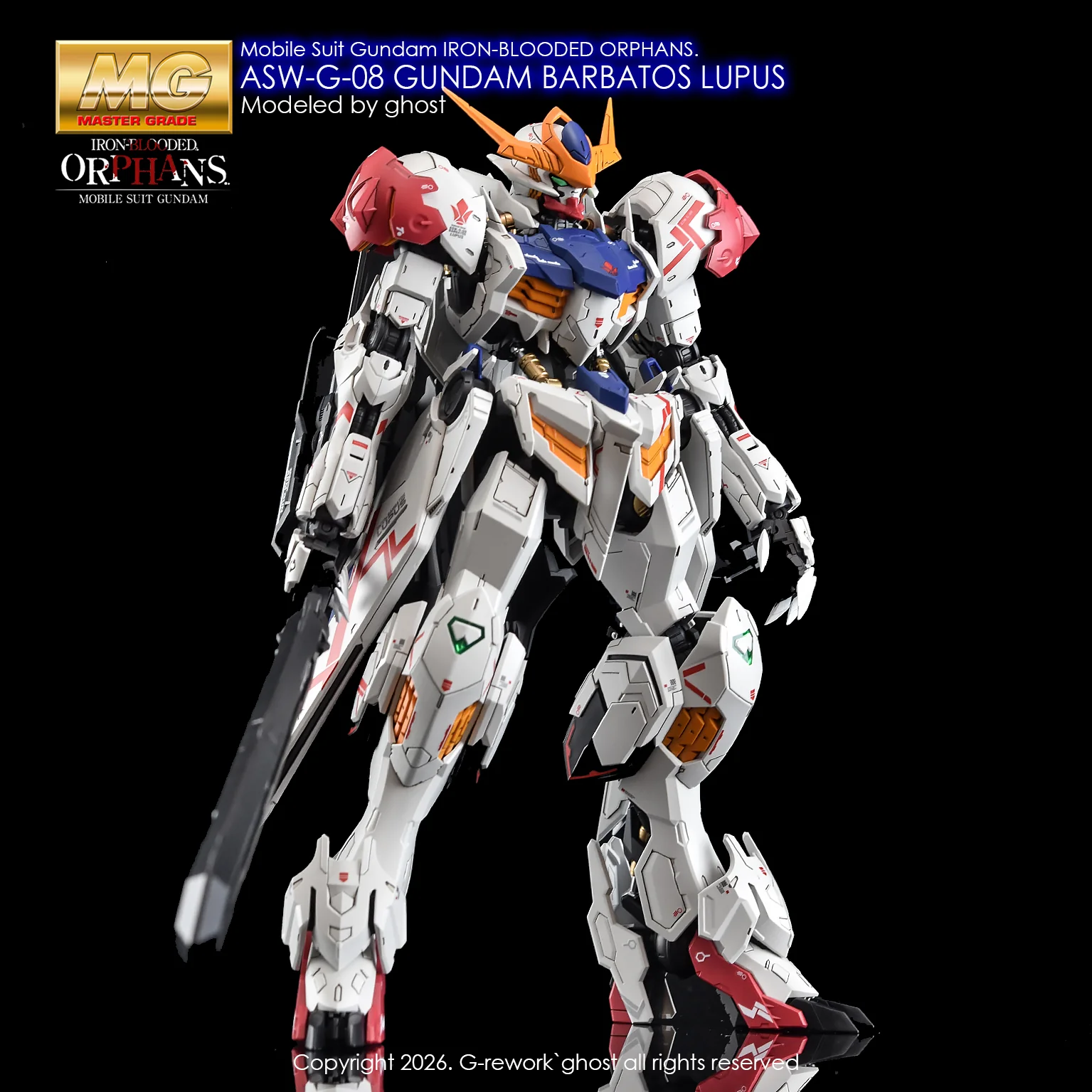 G-rework Decal MG #225 Barbatos Lupus - Image 11