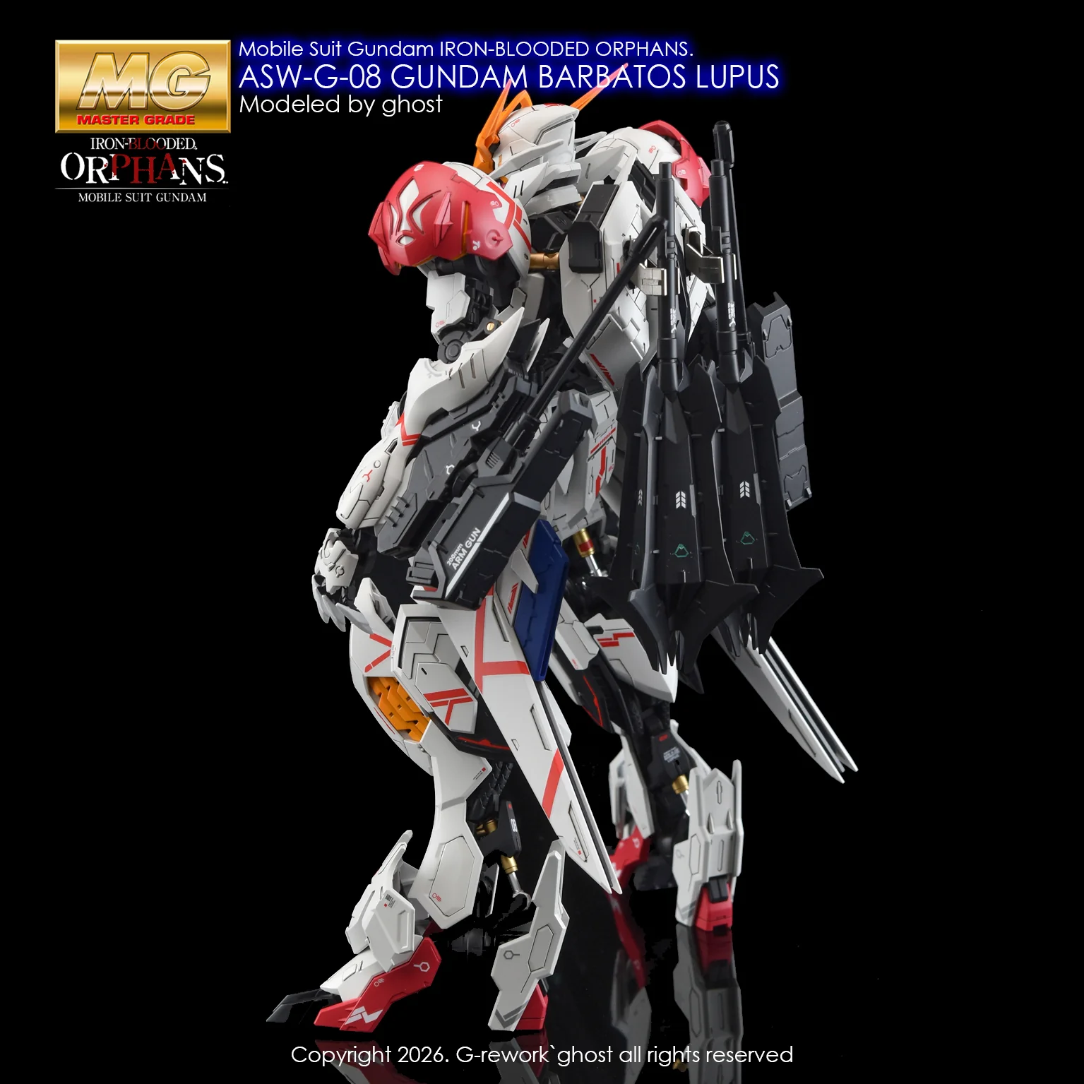 G-rework Decal MG #225 Barbatos Lupus - Image 14