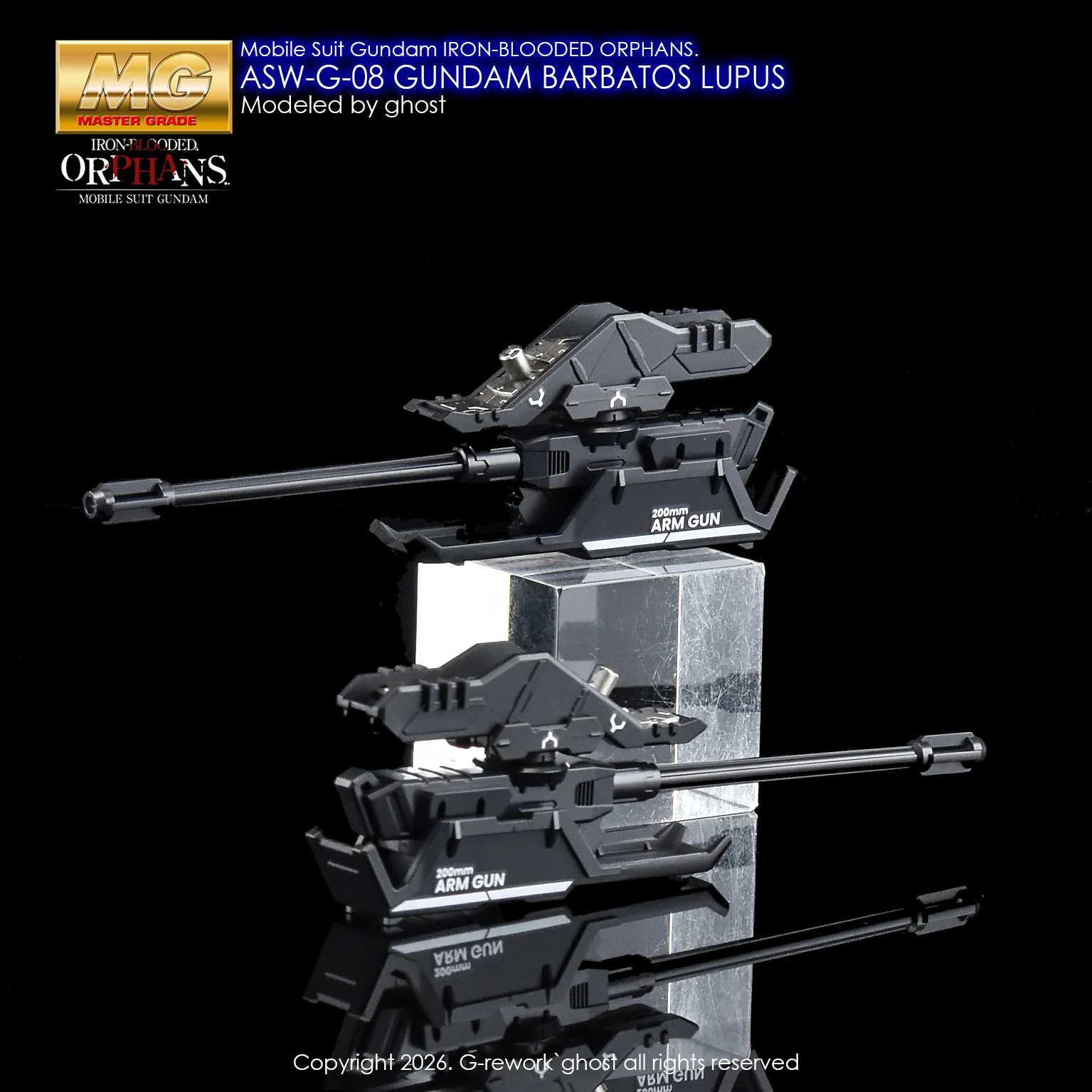 G-rework Decal MG #225 Barbatos Lupus - Image 18