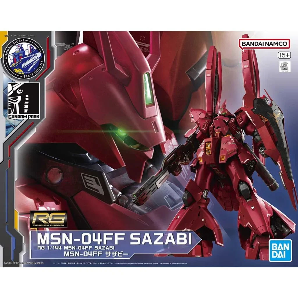 RG Side-F MSN-04FF Sazabi