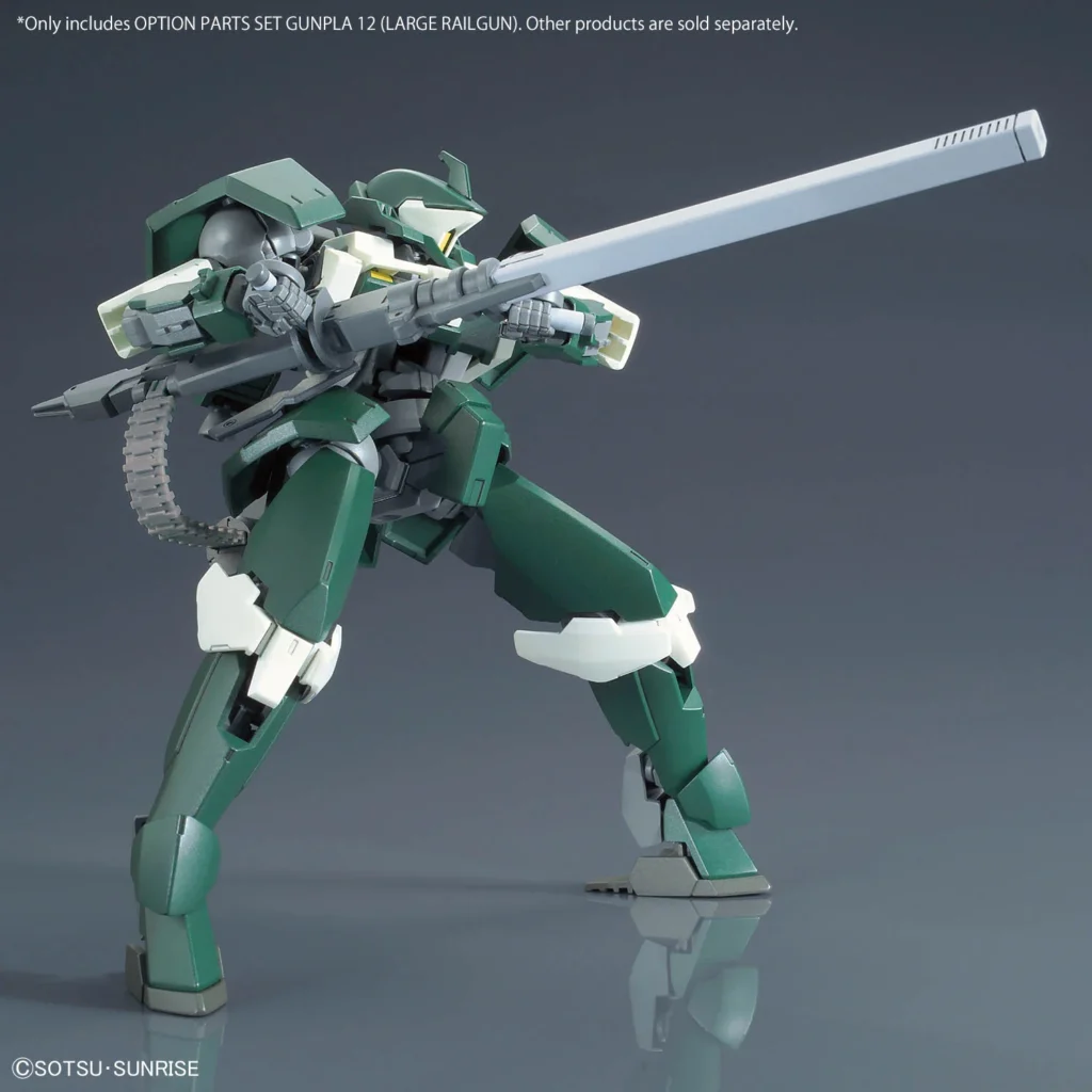 Option Parts Set Gunpla 12 (Large Railgun)