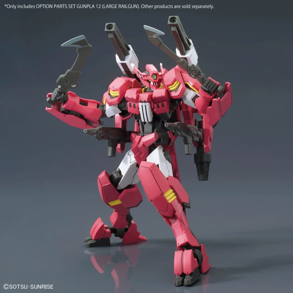 Option Parts Set Gunpla 12 (Large Railgun)