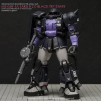 G-rework Decal MG #103 Black Tri-Stars Zaku Ver.2.0 - Image 2
