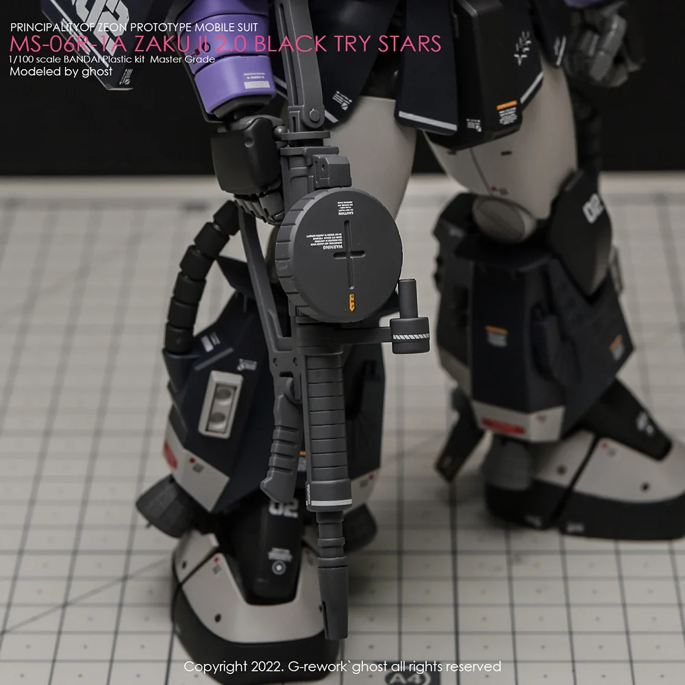 G-rework Decal MG #103 Black Tri-Stars Zaku Ver.2.0