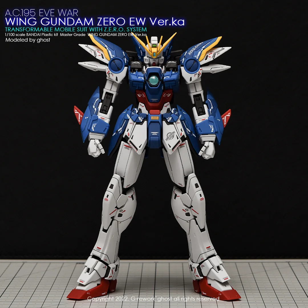 G-rework Decal MG #215 Wing Gundam Zero EW Ver.Ka - Image 1