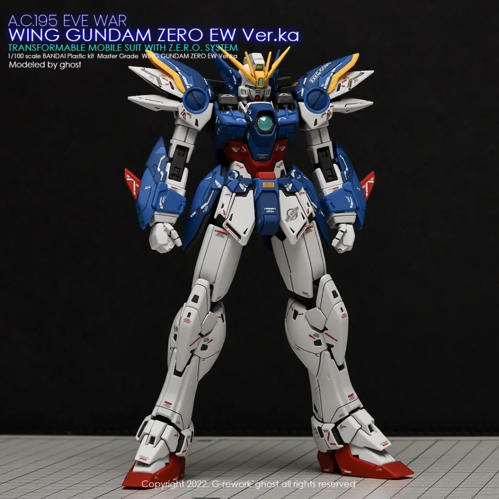 G-rework Decal MG #215 Wing Gundam Zero EW Ver.Ka