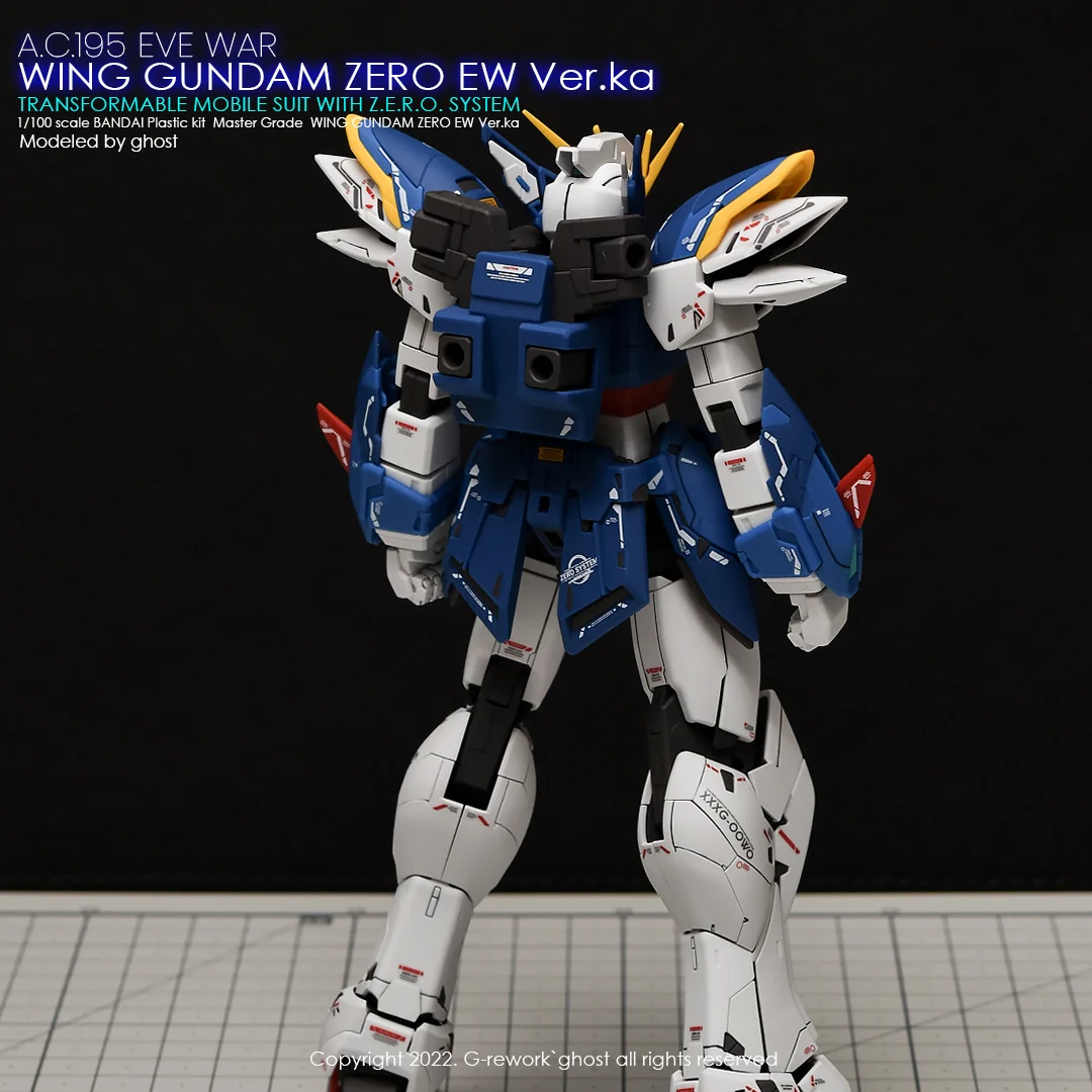 G-rework Decal MG #215 Wing Gundam Zero EW Ver.Ka - Image 5