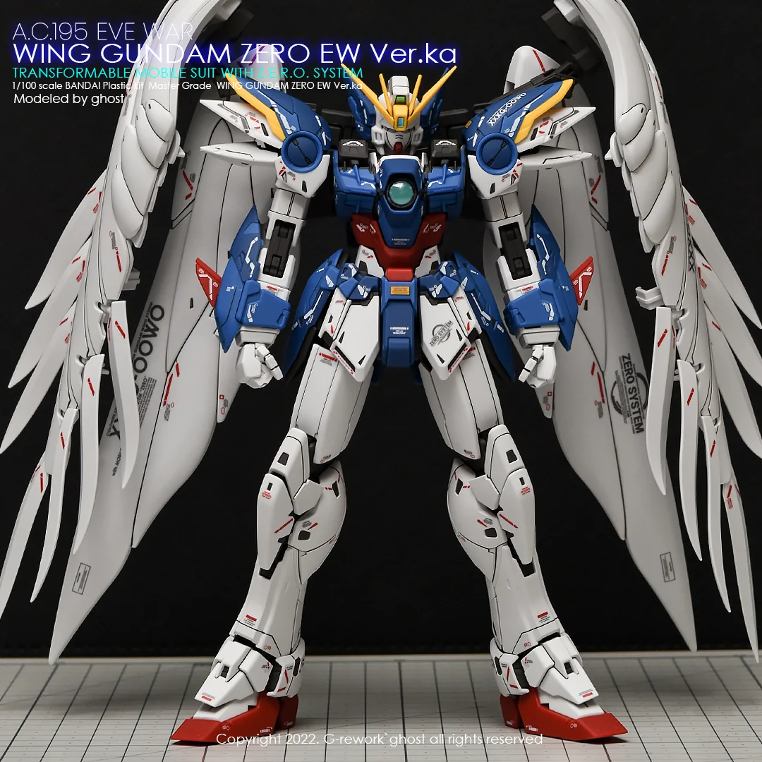 G-rework Decal MG #215 Wing Gundam Zero EW Ver.Ka - Image 6