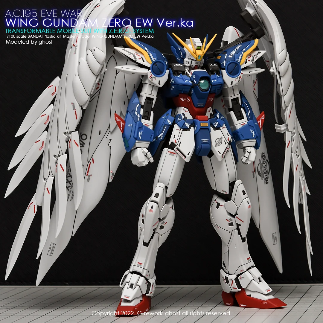 G-rework Decal MG #215 Wing Gundam Zero EW Ver.Ka - Image 8