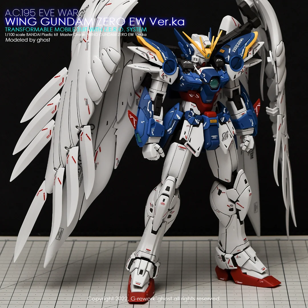 G-rework Decal MG #215 Wing Gundam Zero EW Ver.Ka - Image 9
