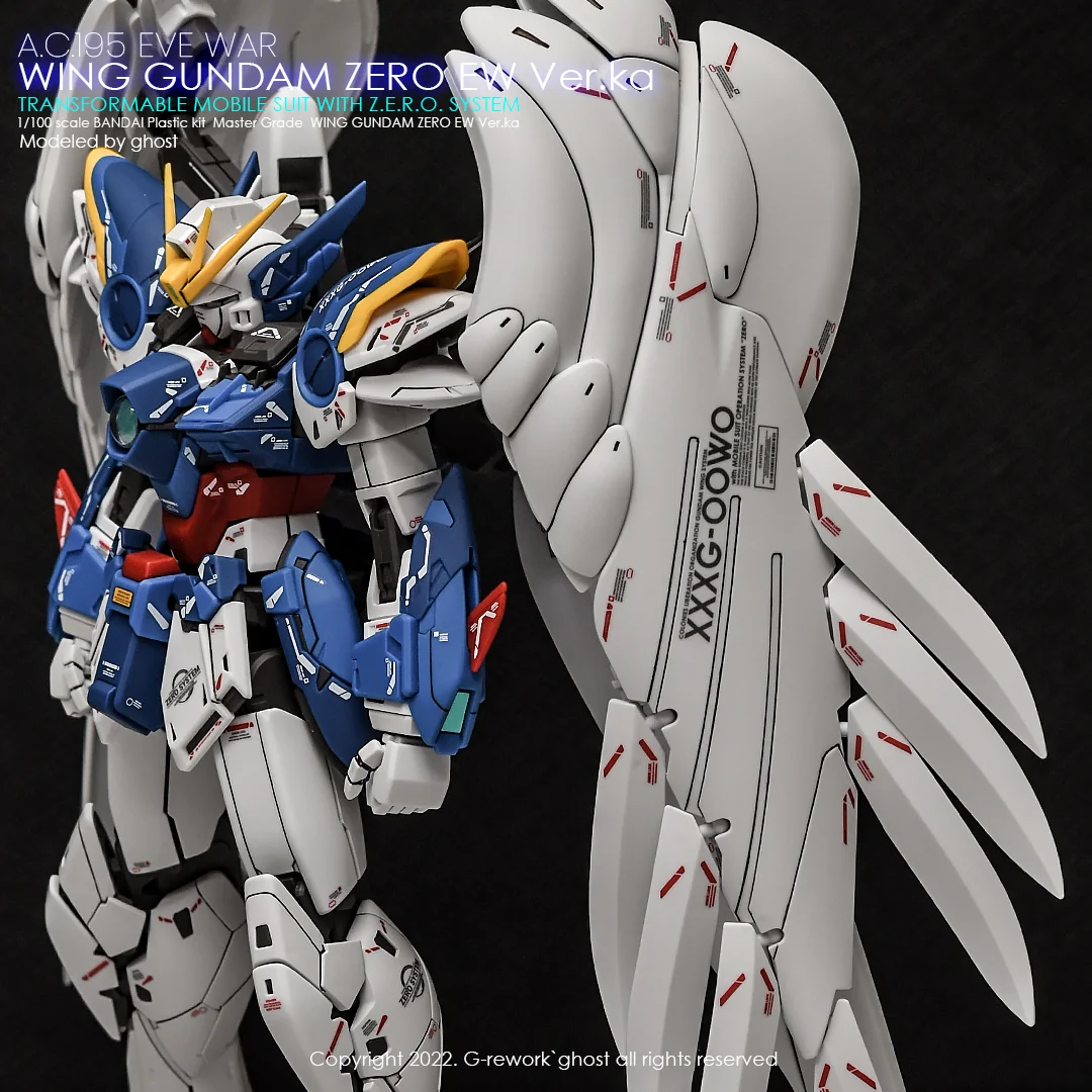 G-rework Decal MG #215 Wing Gundam Zero EW Ver.Ka - Image 11