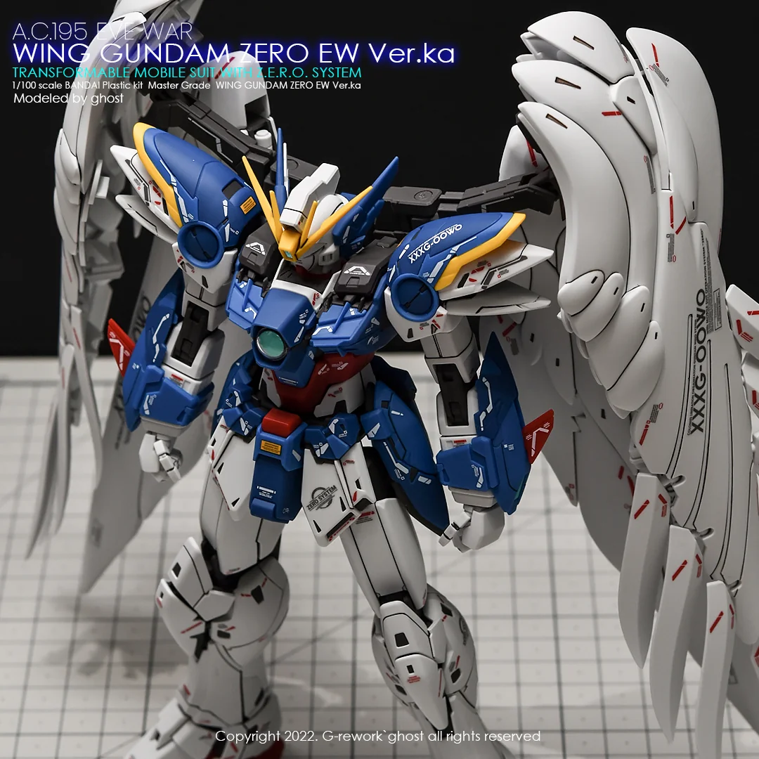 G-rework Decal MG #215 Wing Gundam Zero EW Ver.Ka - Image 13