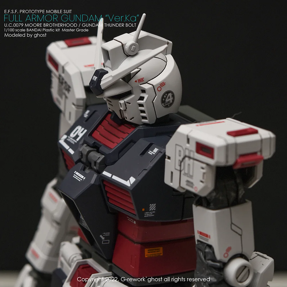 G-rework Decal MG #193 Full Armor Gundam Ver.Ka (Gundam Thunderbolt Ver.)