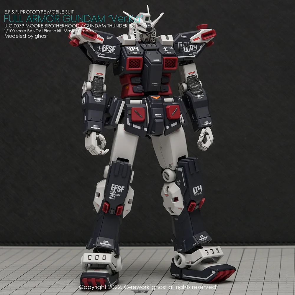 G-rework Decal MG #193 Full Armor Gundam Ver.Ka (Gundam Thunderbolt Ver.)