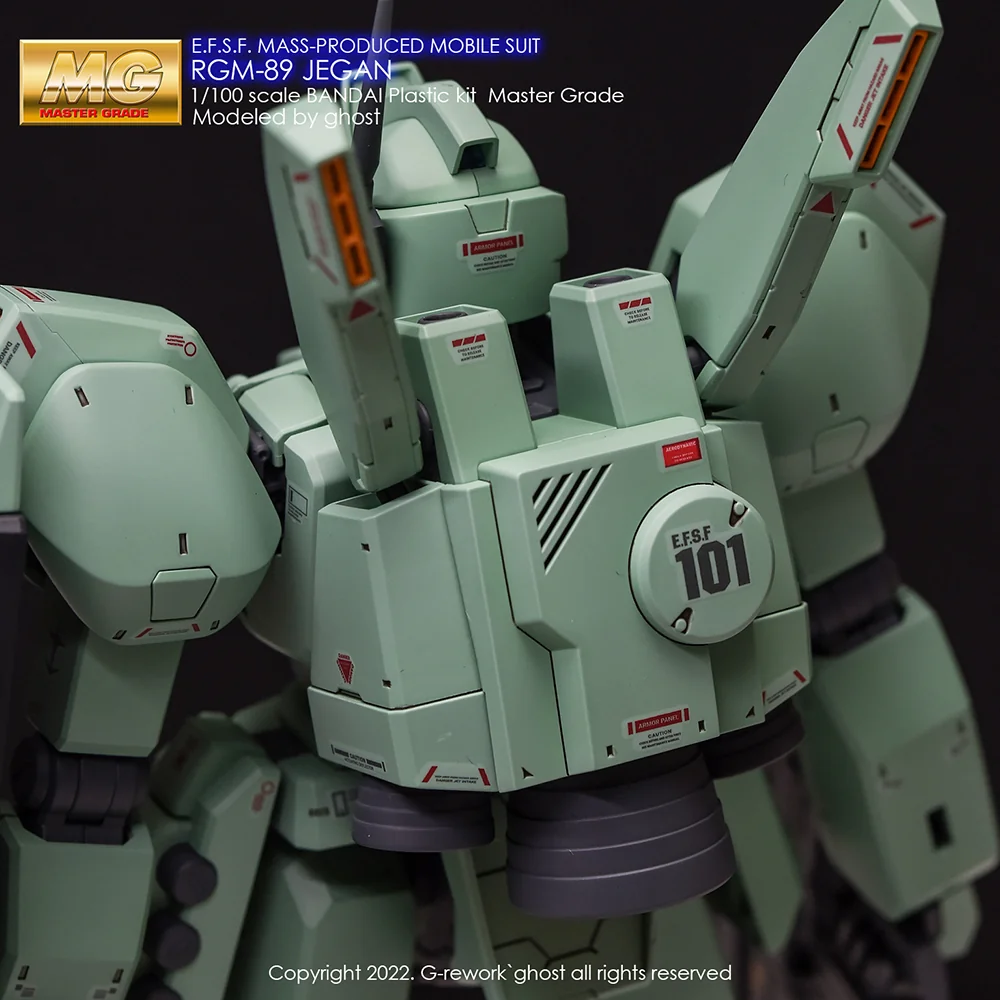 G-rework Decal MG #204 Jegan