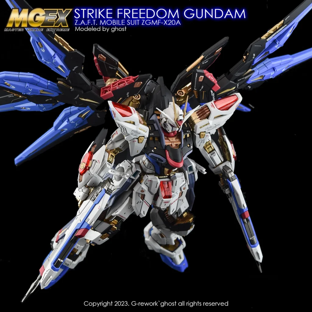 G-rework Decal MGEX #02 Strike Freedom Gundam