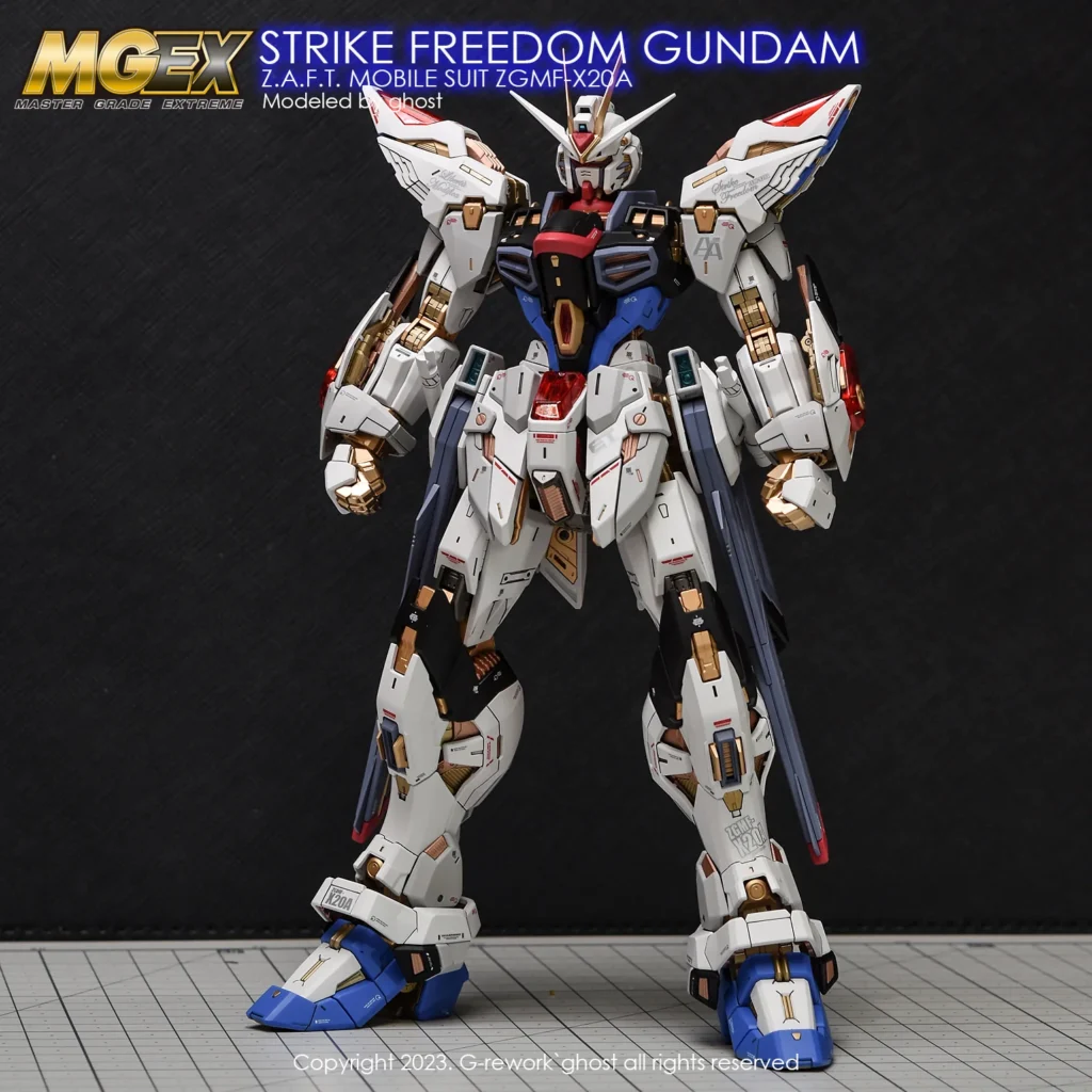 G-rework Decal MGEX #02 Strike Freedom Gundam