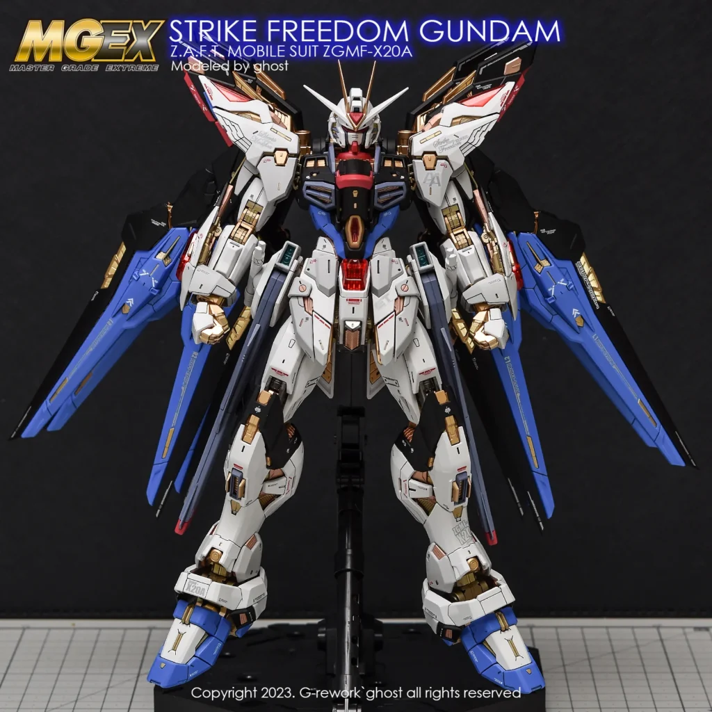 G-rework Decal MGEX #02 Strike Freedom Gundam