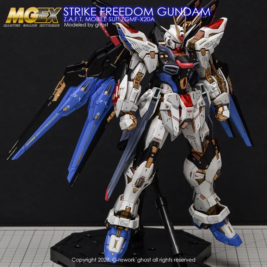 G-rework Decal MGEX #02 Strike Freedom Gundam