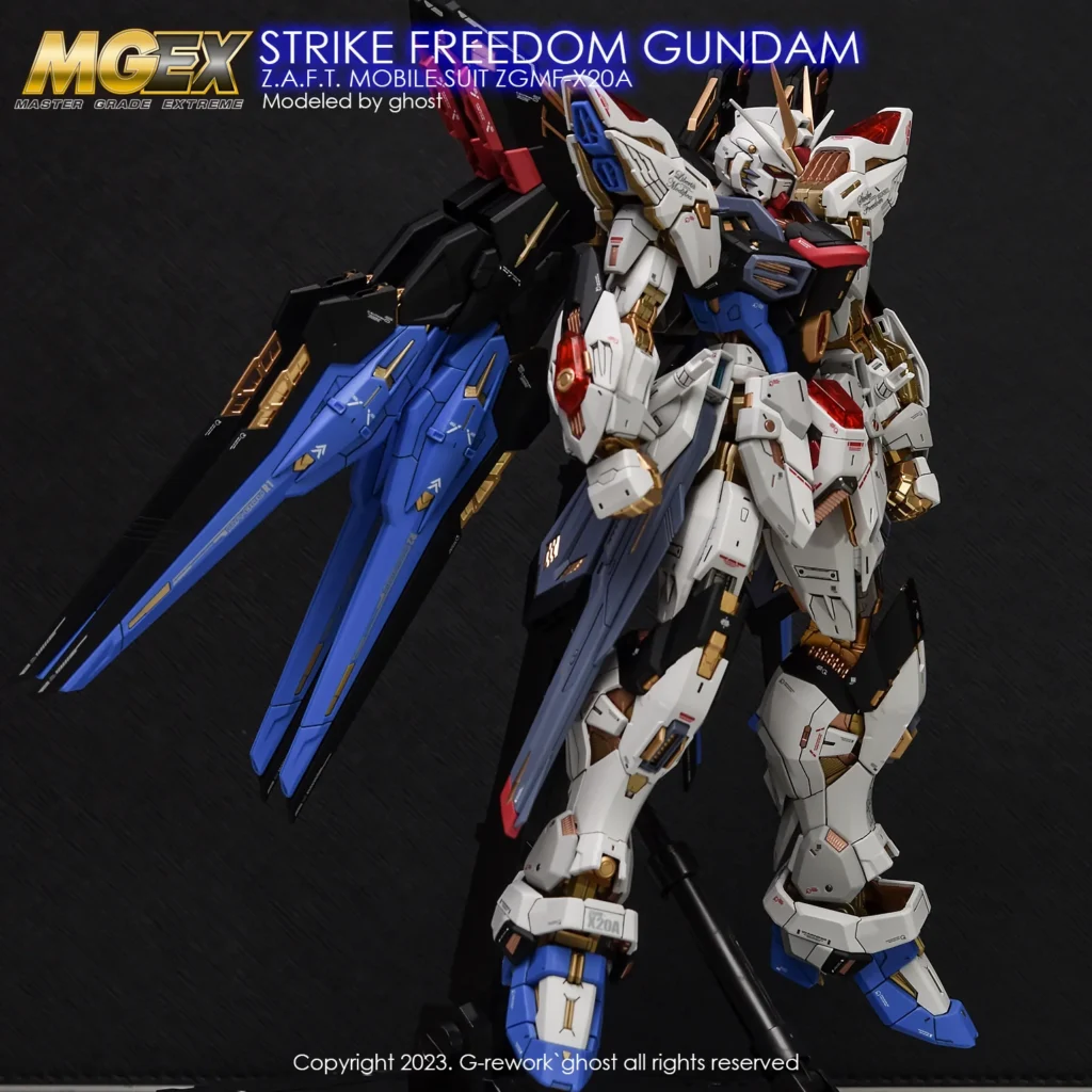 G-rework Decal MGEX #02 Strike Freedom Gundam