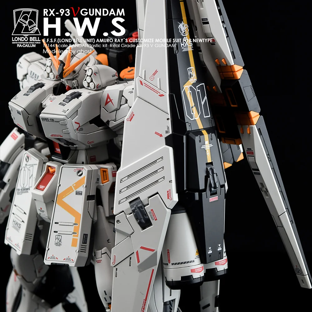 G-rework Decal RG PB ν Gundam HWS