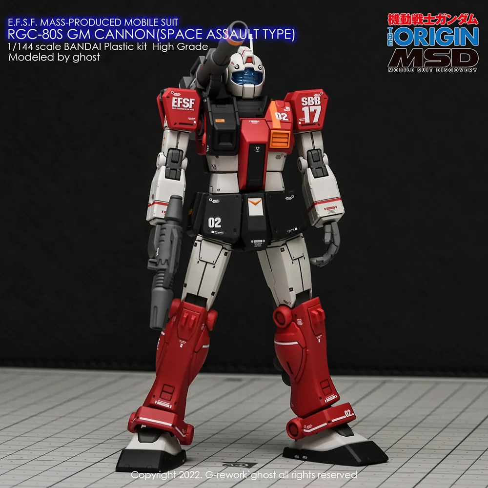 G-rework Decal HGGTO PB GM Cannon (Space Assault Type)