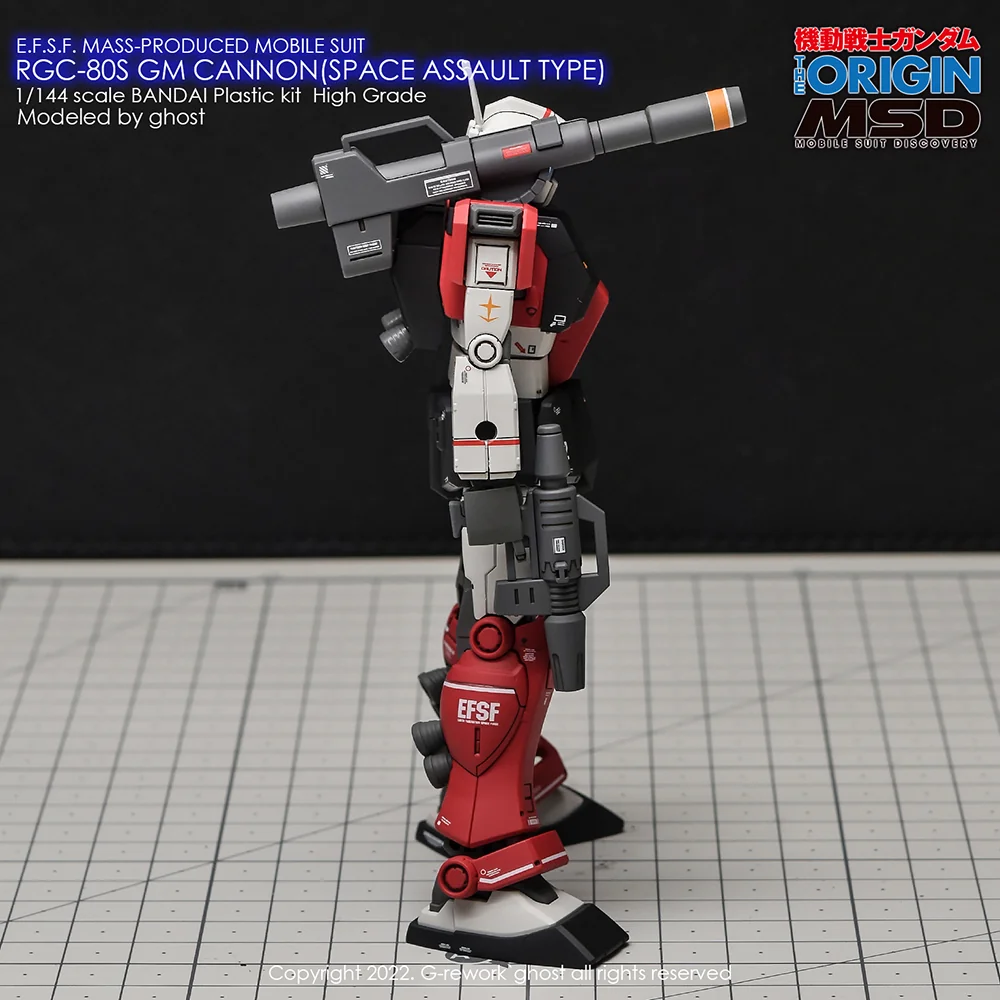 G-rework Decal HGGTO PB GM Cannon (Space Assault Type)