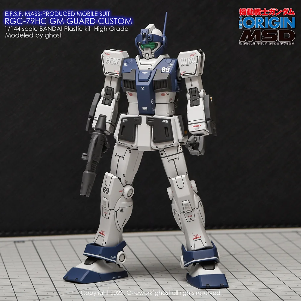 G-rework Decal HGGTO PB GM Guard Custom (with E-2 beam spray gun)