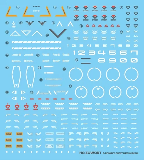 G-rework Decal HGTWFM #14 Zowort