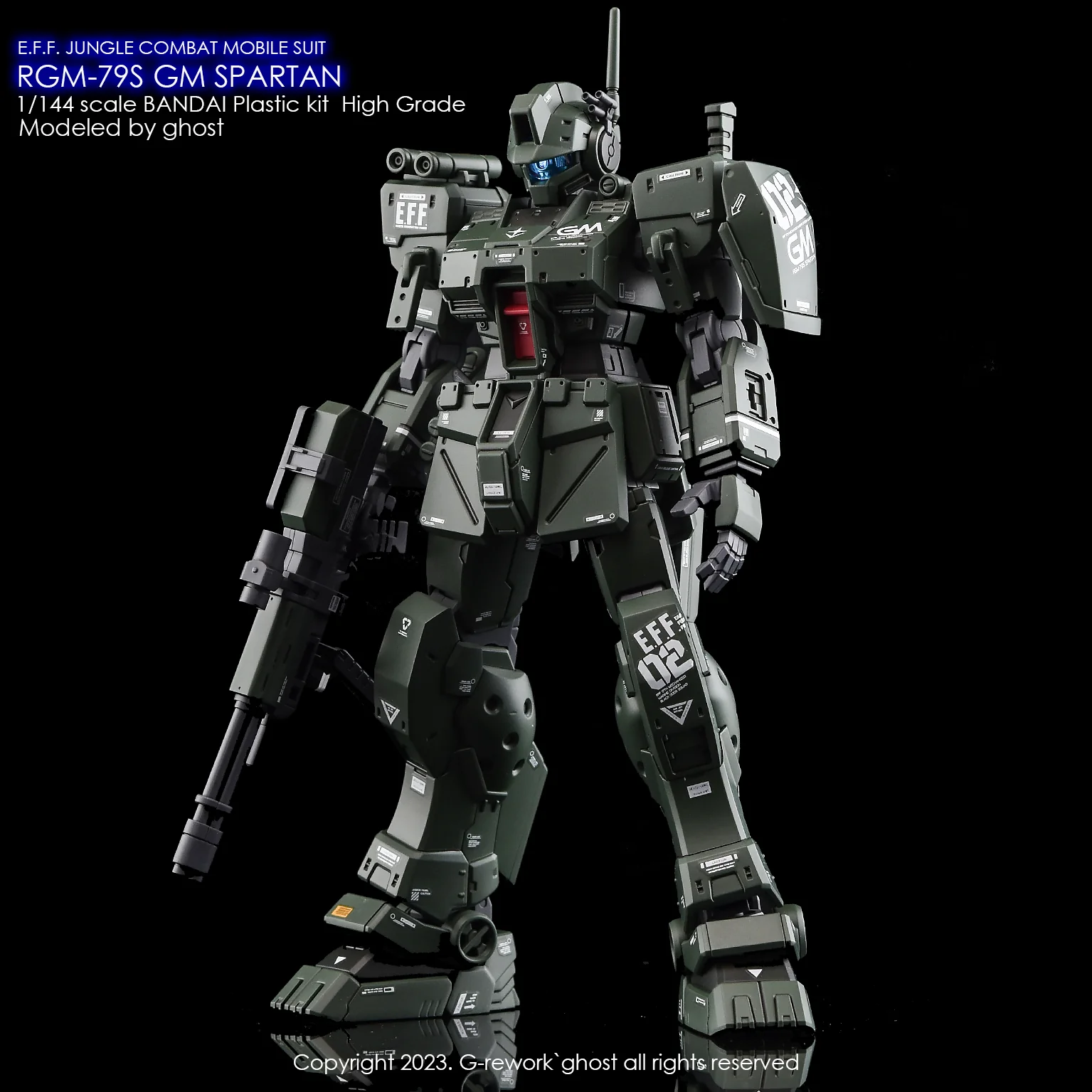 G-rework Decal HGUC GM Spartan - Image 1
