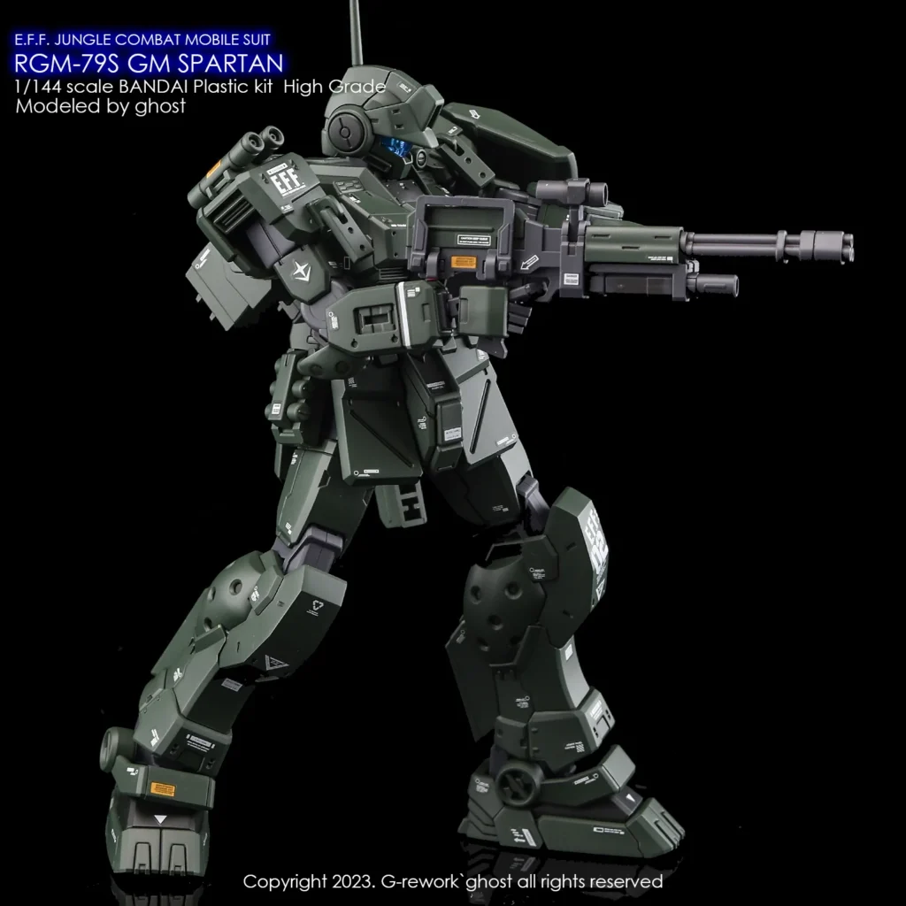 G-rework Decal HGUC GM Spartan