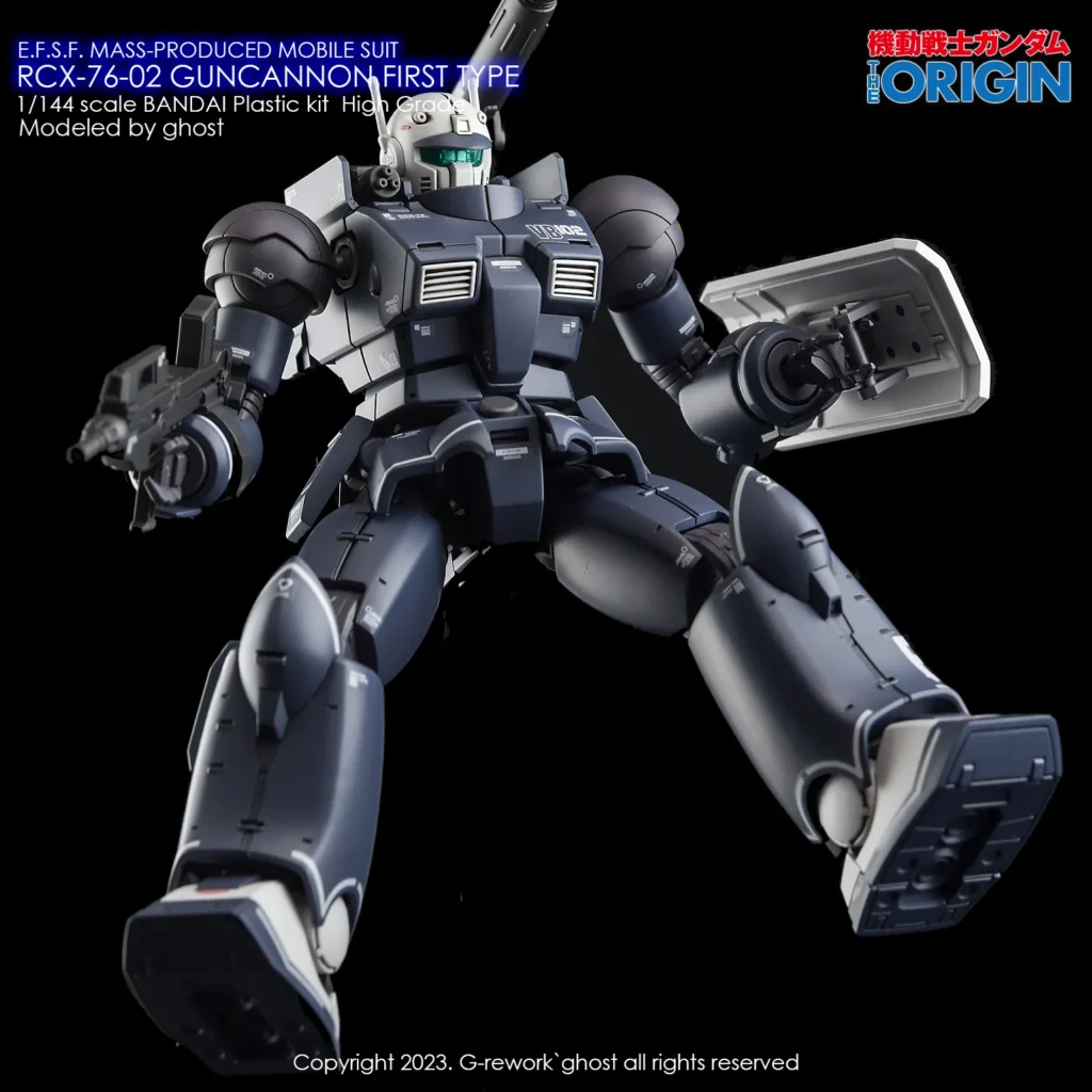 G-rework Decal HGGTO PB Guncannon First Type (Rollout Unit 1)