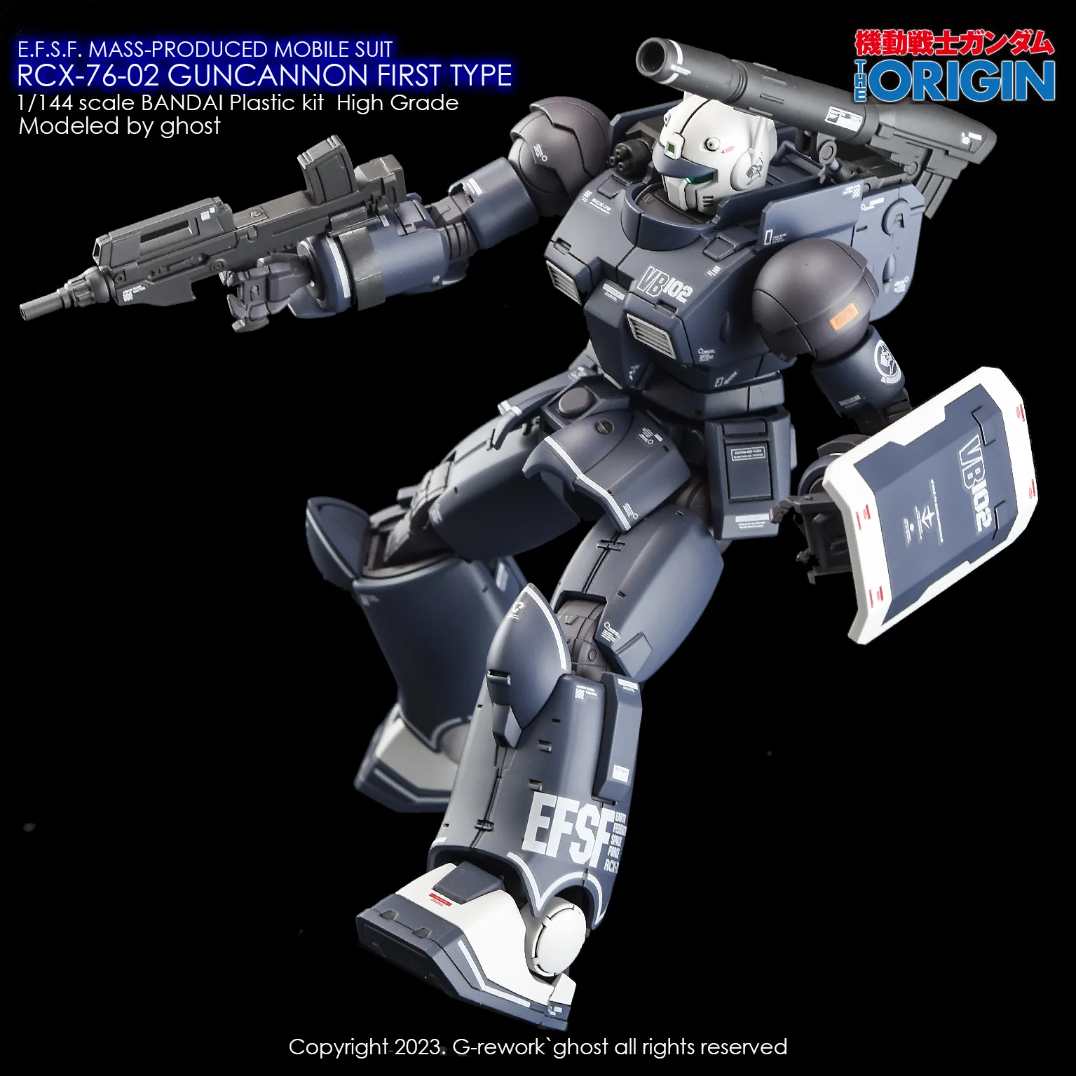 G-rework Decal HGGTO PB Guncannon First Type (Rollout Unit 1) - Image 6