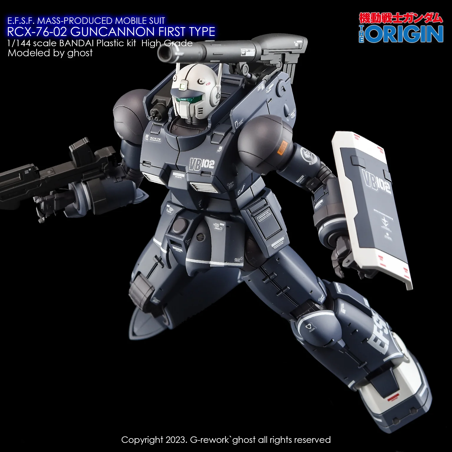 G-rework Decal HGGTO PB Guncannon First Type (Rollout Unit 1) - Image 7