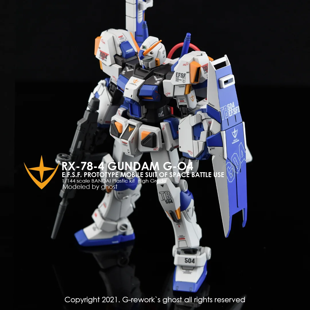 G-rework Decal HGUC PB Gundam Unit 4 - Image 3