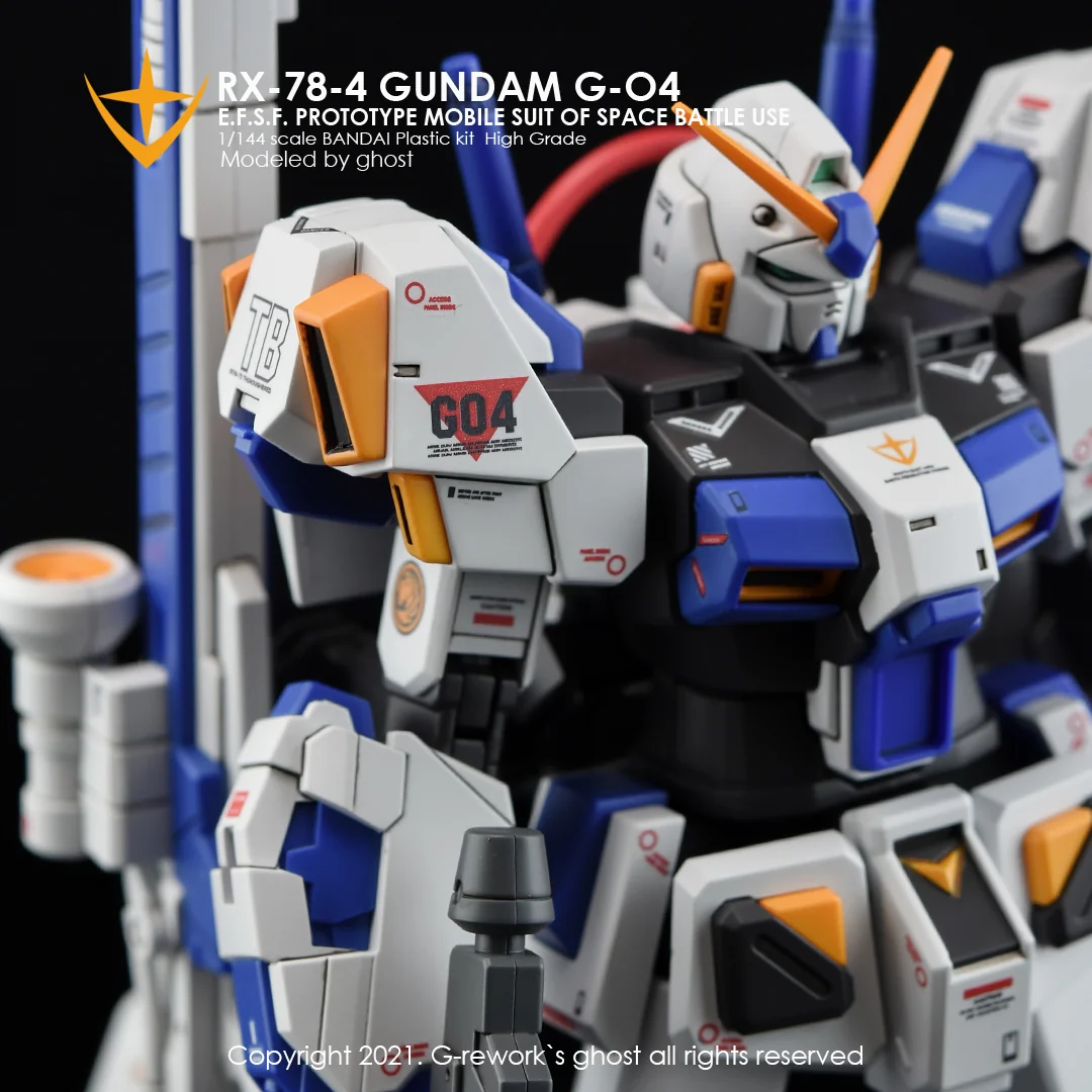 G-rework Decal HGUC PB Gundam Unit 4 - Image 6